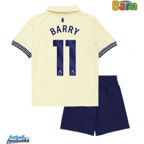 Everton Thierno Barry #11 Bortedraktsett Barn 2025-26 Kortermet (+ Korte bukser)